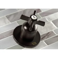 Kingston Brass Millennium Two-Handle Tub and Shower Faucet