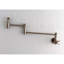 Kingston Brass Millennium Wall Mount Pot Filler Kitchen Faucet