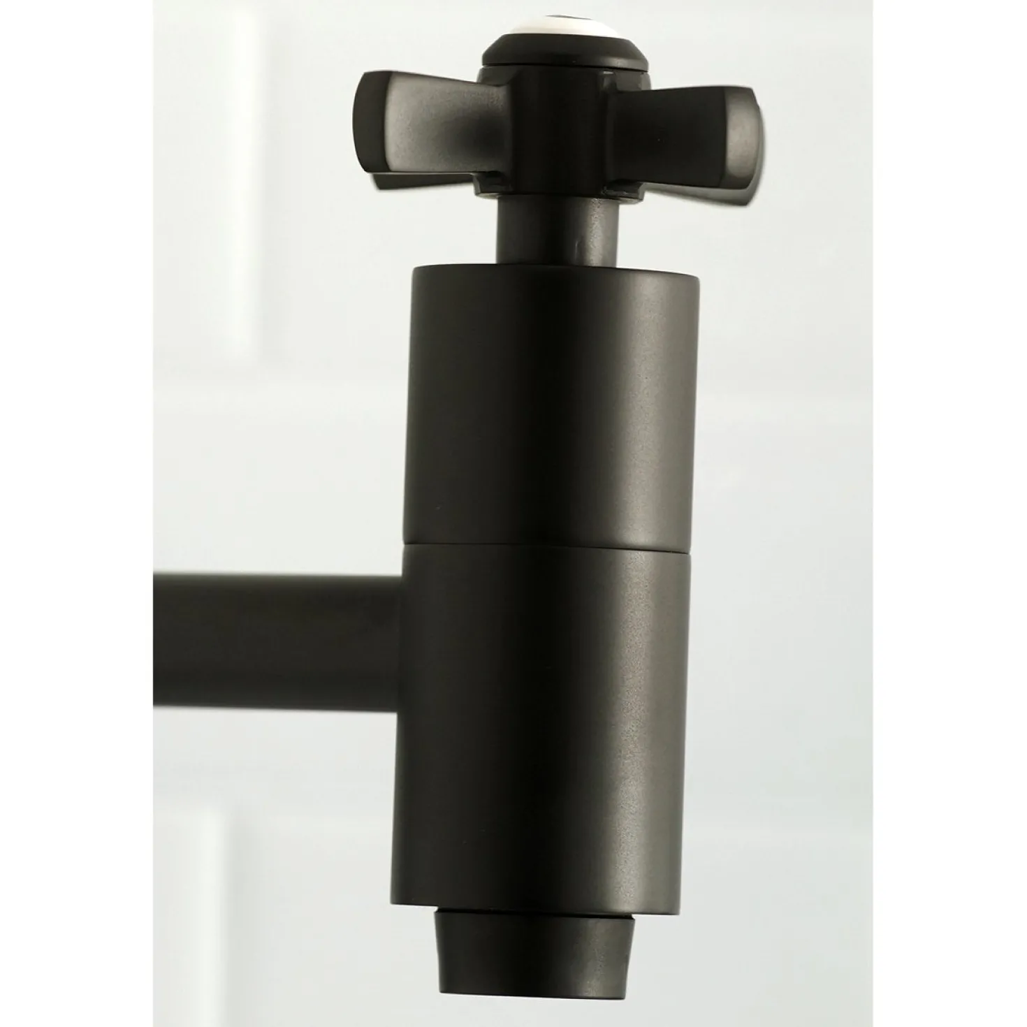 Kingston Brass Millennium Wall Mount Pot Filler Kitchen Faucet