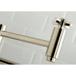 Kingston Brass Millennium Wall Mount Pot Filler Kitchen Faucet