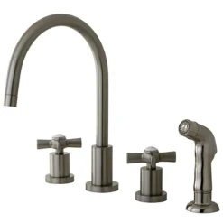 Kingston Brass Millennium Widespread Kitchen Faucet