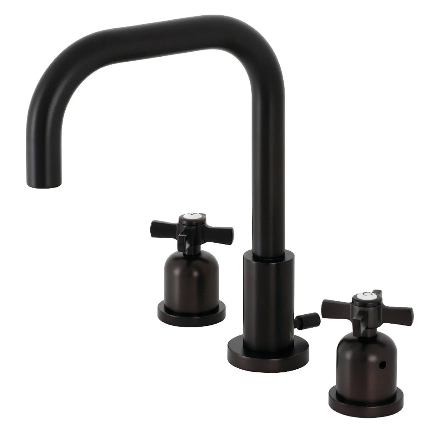 Kingston Brass Millennium Widespread Bathroom Faucet with Brass Pop-Up