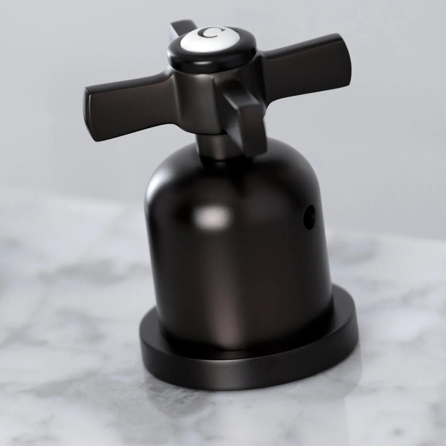 Kingston Brass Millennium Widespread Bathroom Faucet with Brass Pop-Up