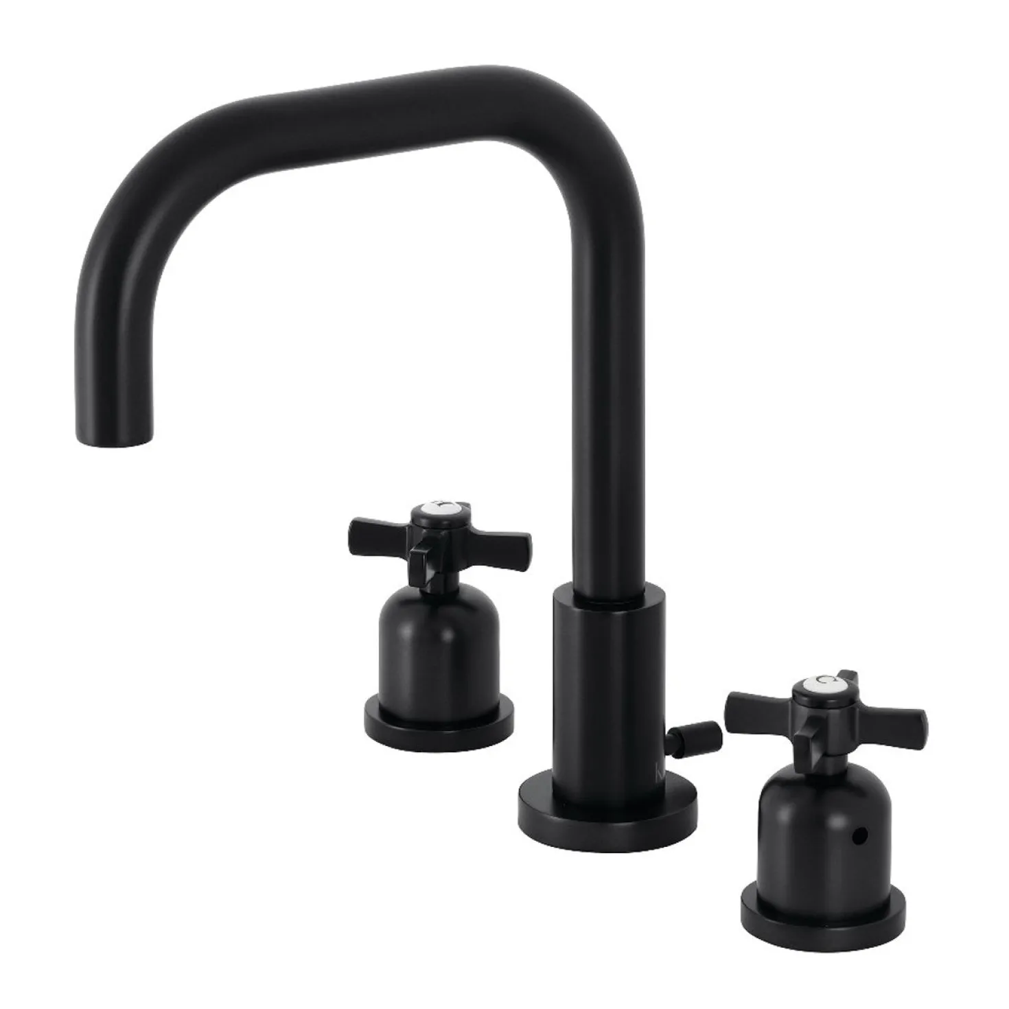 Kingston Brass Millennium Widespread Bathroom Faucet with Brass Pop-Up