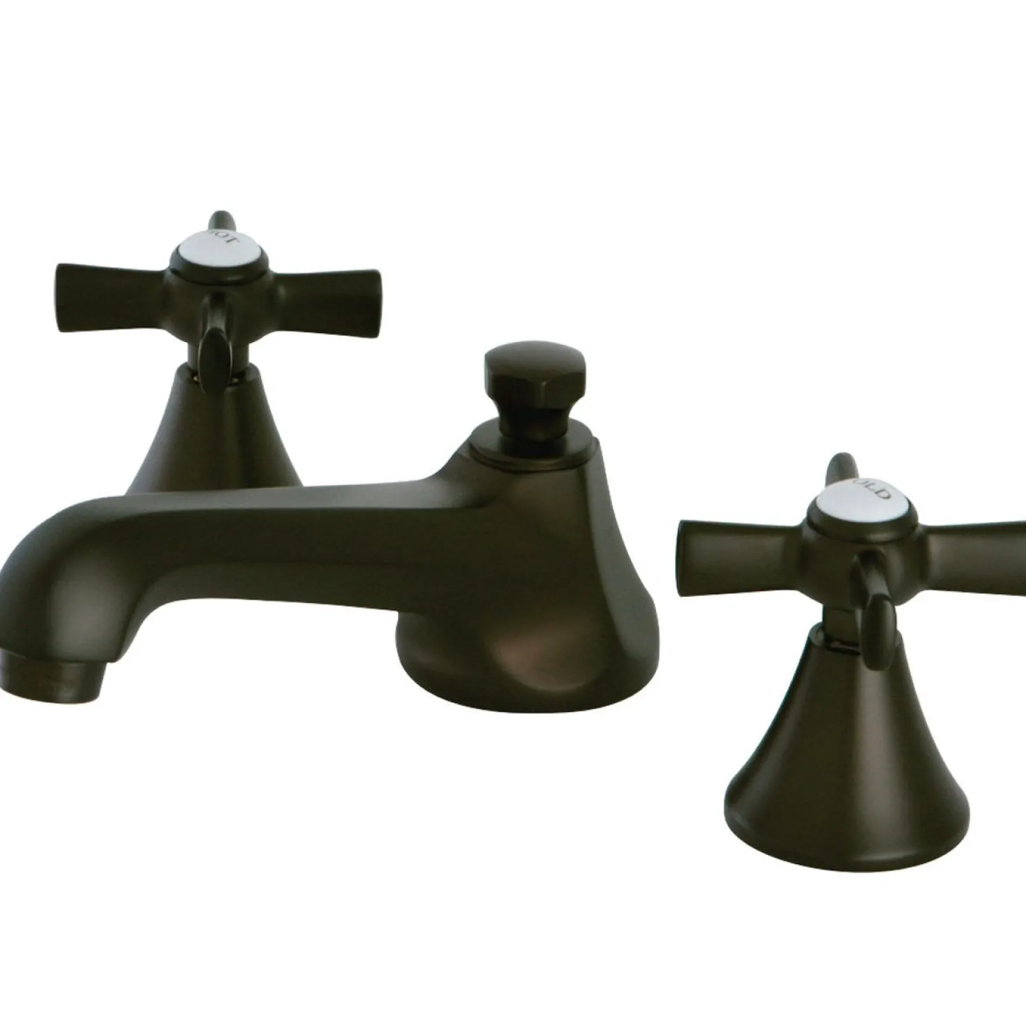 Kingston Brass Millennium 8" Widespread 3-Hole Bathroom Faucet