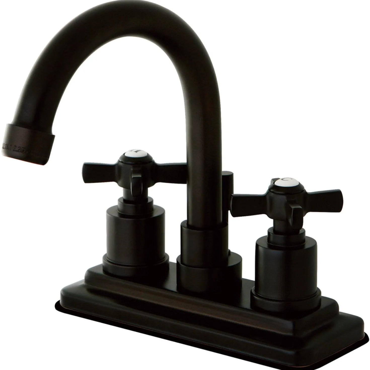 Kingston Brass Modern Millennium 4" Centerset Lavatory Faucet