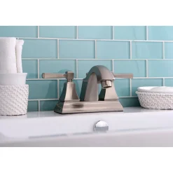 Kingston Brass Monarch Fauceture 4-Inch Centerset Bathroom Faucet