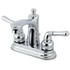 Kingston Brass Naples 4" Centerset Bathroom Faucet