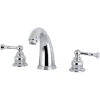 Kingston Brass Naples Deck Mount Widespread Bathroom Faucet