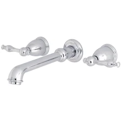 Kingston Brass Naples 2-Handle Wall Mount Roman Tub Faucet