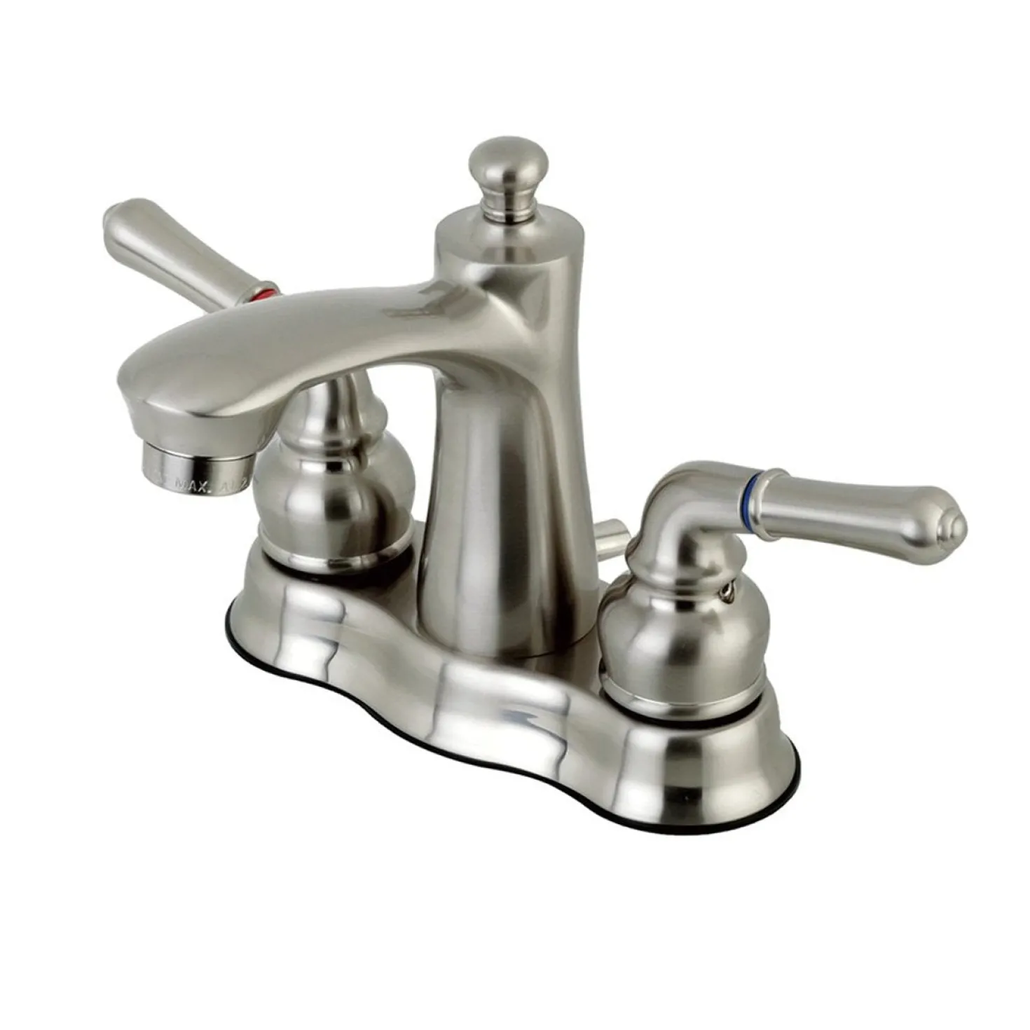 Kingston Brass Naples 4-Inch Centerset Bathroom Faucet