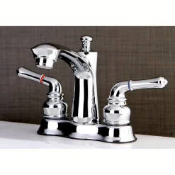 Kingston Brass Naples 4-Inch Centerset Bathroom Faucet