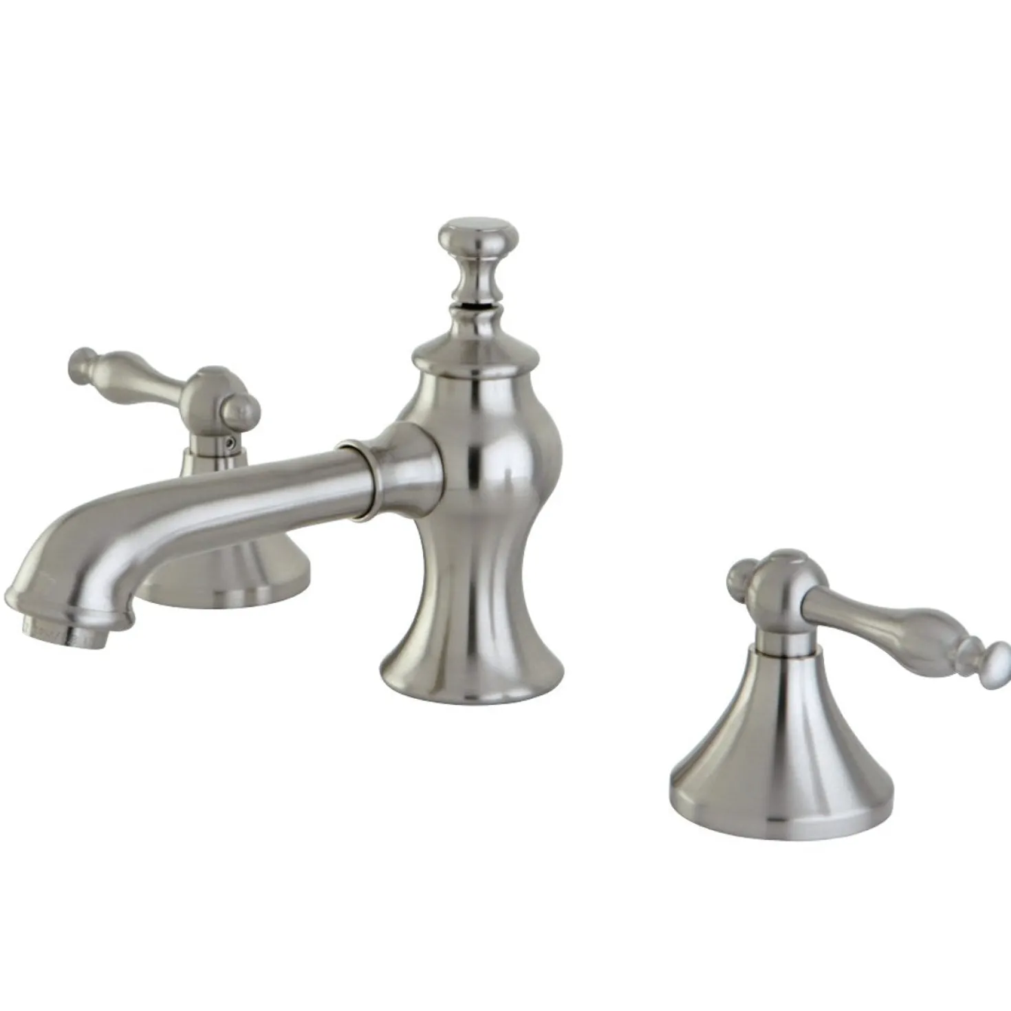 Kingston Brass Naples 8-Inch Widespread Bathroom Faucet