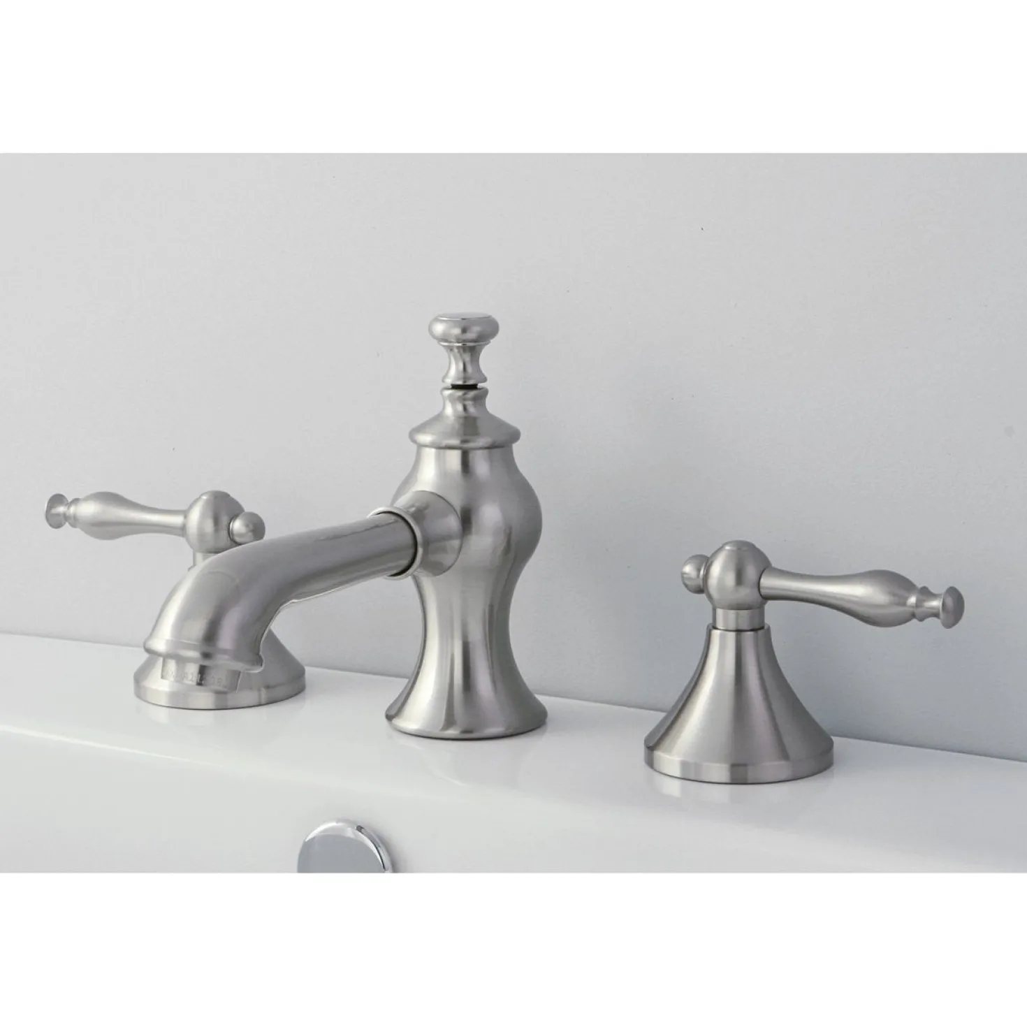 Kingston Brass Naples 8-Inch Widespread Bathroom Faucet