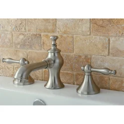 Kingston Brass Naples 8-Inch Widespread Bathroom Faucet