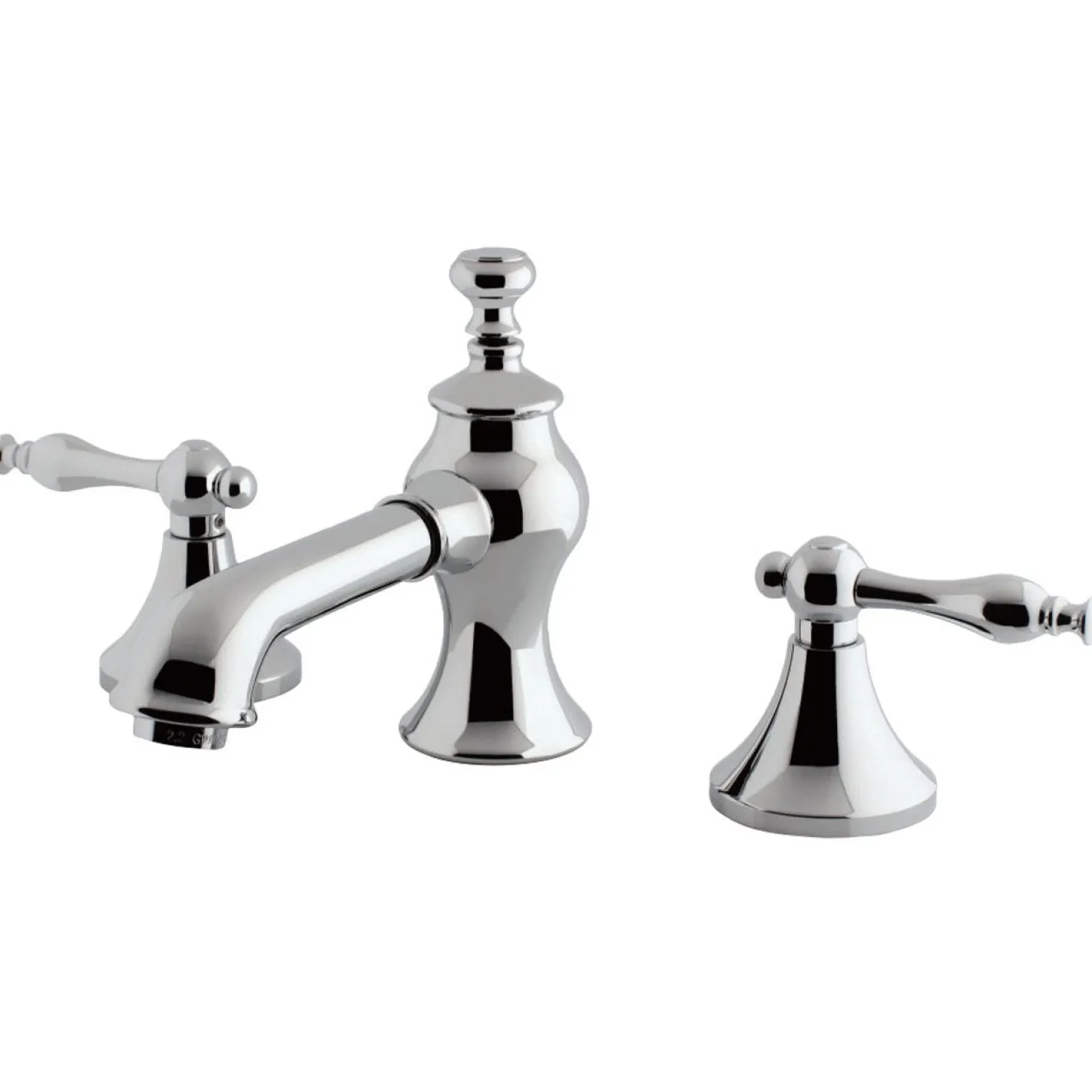 Kingston Brass Naples 8-Inch Widespread Bathroom Faucet