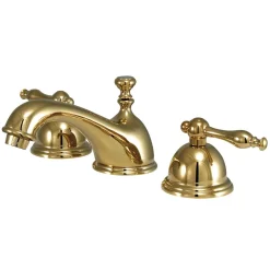 Kingston Brass Naples 8-Inch Widespread 3-Hole Bathroom Faucet