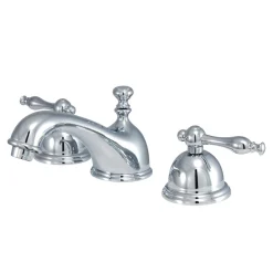 Kingston Brass Naples 8-Inch Widespread 3-Hole Bathroom Faucet