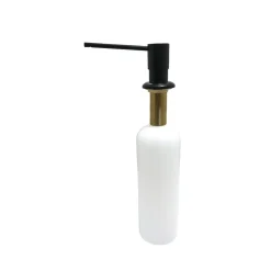 Kingston Brass Naples 17 oz Soap Dispenser with Straight Nozzle