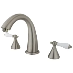 Kingston Brass Naples Roman Tub Filler with Two Handle