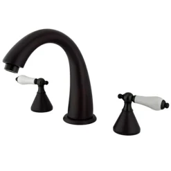 Kingston Brass Naples Roman Tub Filler with Two Handle