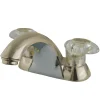 Kingston Brass Naples Two Handle 4" Centerset Lavatory Faucet