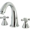 Kingston Brass Naples Two Handle Solid Brass Roman Tub Filler