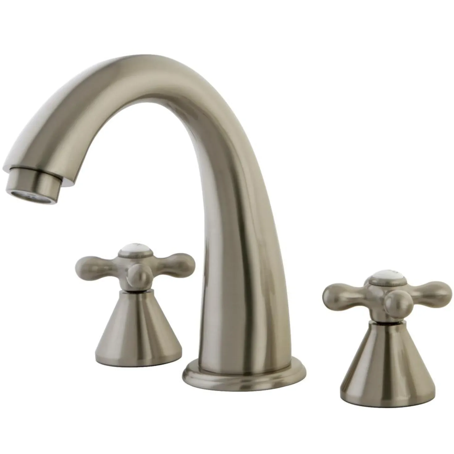 Kingston Brass Naples Two Handle Solid Brass Roman Tub Filler
