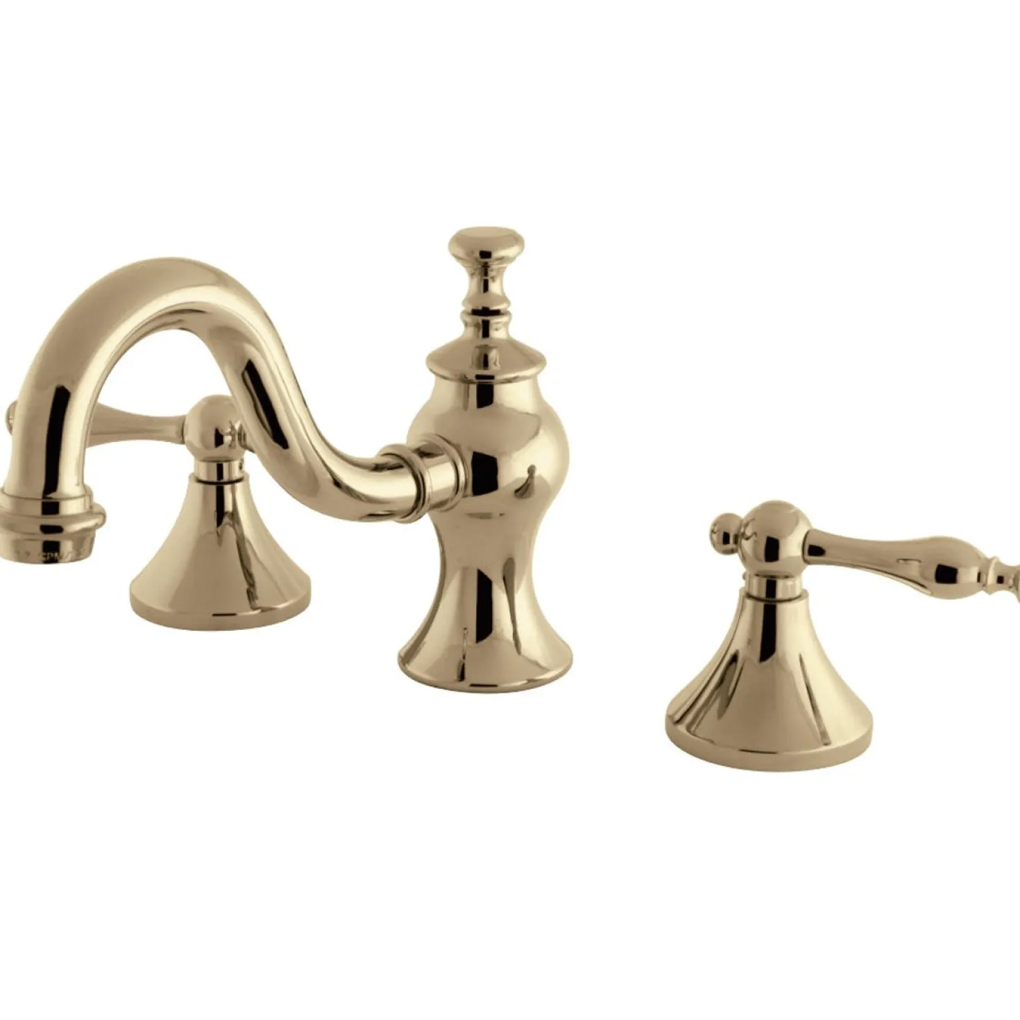 Kingston Brass Naples 8" Widespread Bathroom Faucet