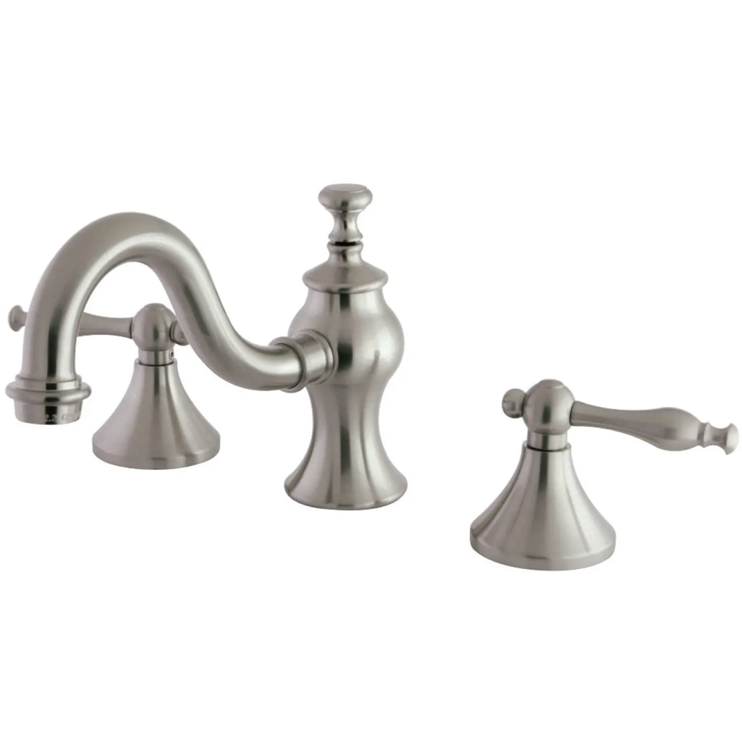 Kingston Brass Naples 8" Widespread Bathroom Faucet