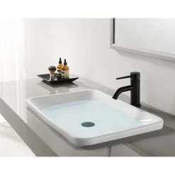 Kingston Brass New York Fauceture 4-Inch Center Single Handle Bathroom Faucet