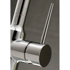 Kingston Brass New York Gourmetier Deck Mount Single-Handle Pull-Down Kitchen Faucet