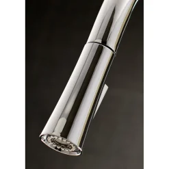 Kingston Brass New York Gourmetier Deck Mount Single-Handle Pull-Down Kitchen Faucet