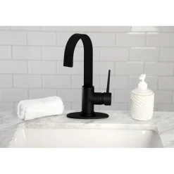 Kingston Brass New York One-Handle 1-Hole Deck Mounted Bar Faucet