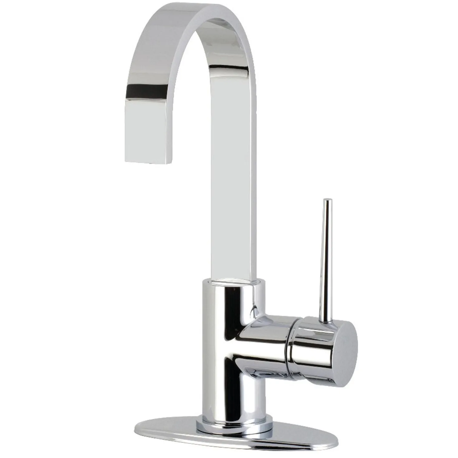 Kingston Brass New York One-Handle 1-Hole Deck Mounted Bar Faucet