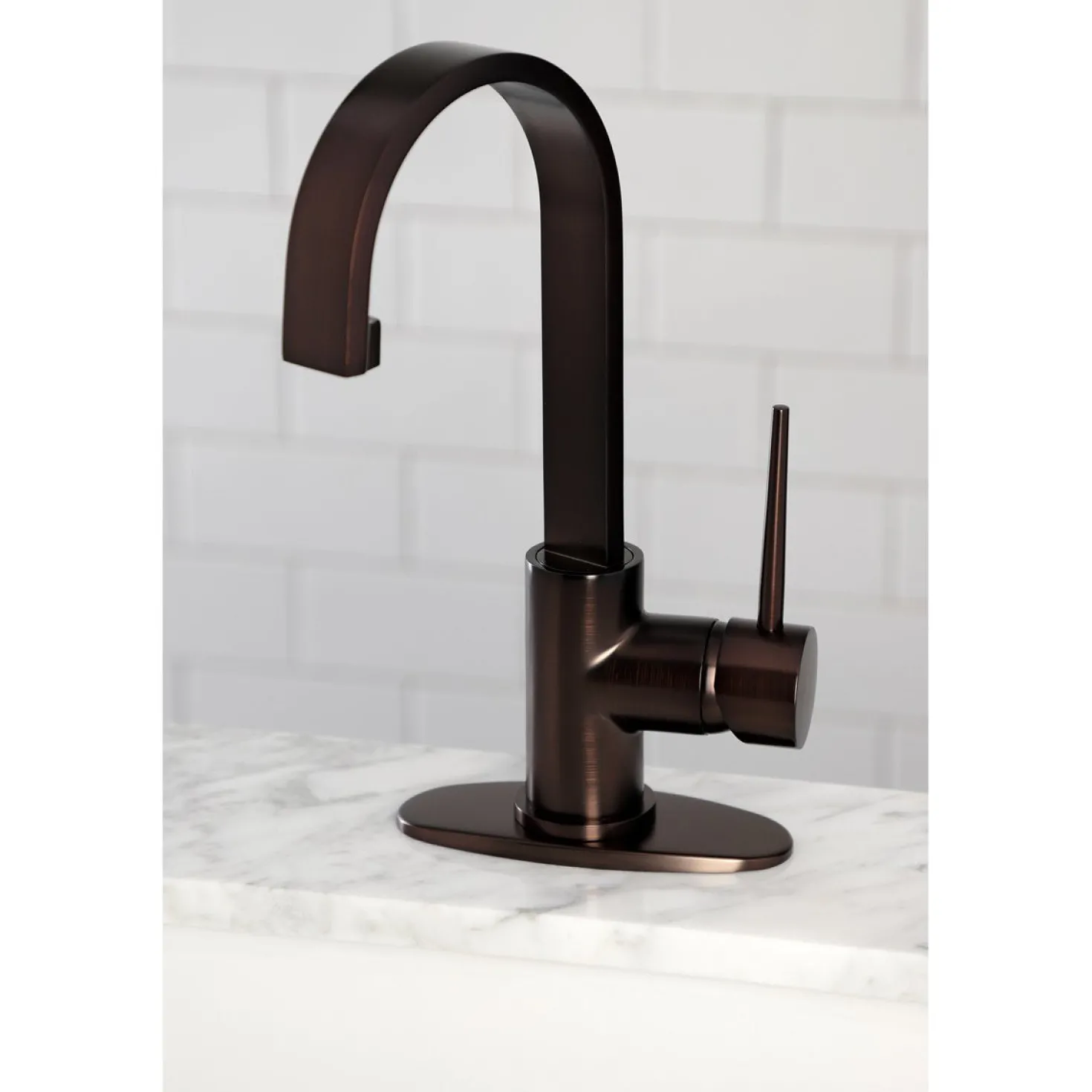 Kingston Brass New York One-Handle 1-Hole Deck Mounted Bar Faucet