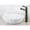 Kingston Brass NS8410DKL Water Onyx Single Handle Vessel Sink Faucet with Anti-Slide Handle Sleeve Less Pop up and Plate in Black Nickel