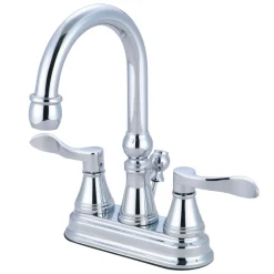 Kingston Brass NuFrench 4-Inch Centerset Bathroom Faucet