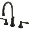 Kingston Brass NuFrench 8-Inch Widespread Bathroom Faucet
