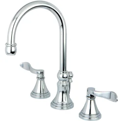 Kingston Brass NuFrench 8-Inch Widespread Bathroom Faucet