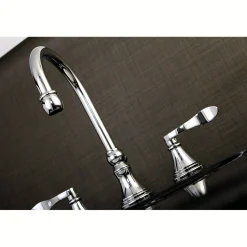 Kingston Brass NuFrench 8-Inch Widespread Bathroom Faucet