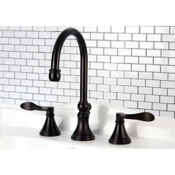 Kingston Brass NuFrench 8-Inch Widespread Bathroom Faucet