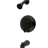 Kingston Brass Nu French Single Handle Tub and Shower Faucet in Oil Rubbed Bronze