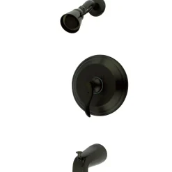 Kingston Brass Nu French Single Handle Tub and Shower Faucet in Oil Rubbed Bronze
