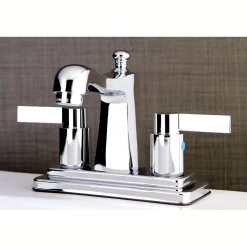 Kingston Brass NuvoFusion 4" Centerset Bathroom Faucet
