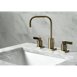 Kingston Brass NuvoFusion Fauceture Widespread Bathroom Faucet