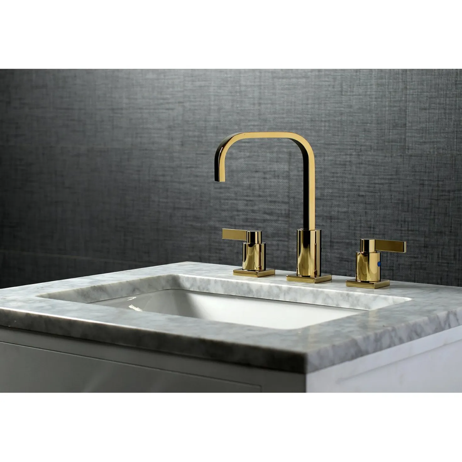 Kingston Brass NuvoFusion Fauceture Widespread Bathroom Faucet