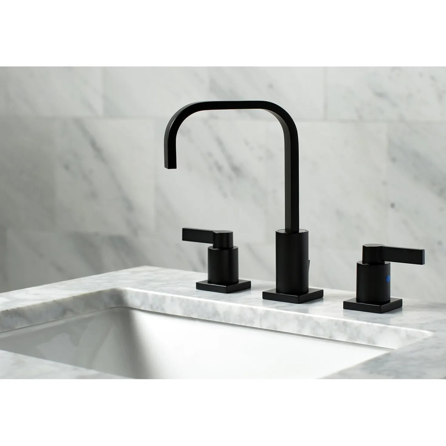 Kingston Brass NuvoFusion Fauceture Widespread Bathroom Faucet