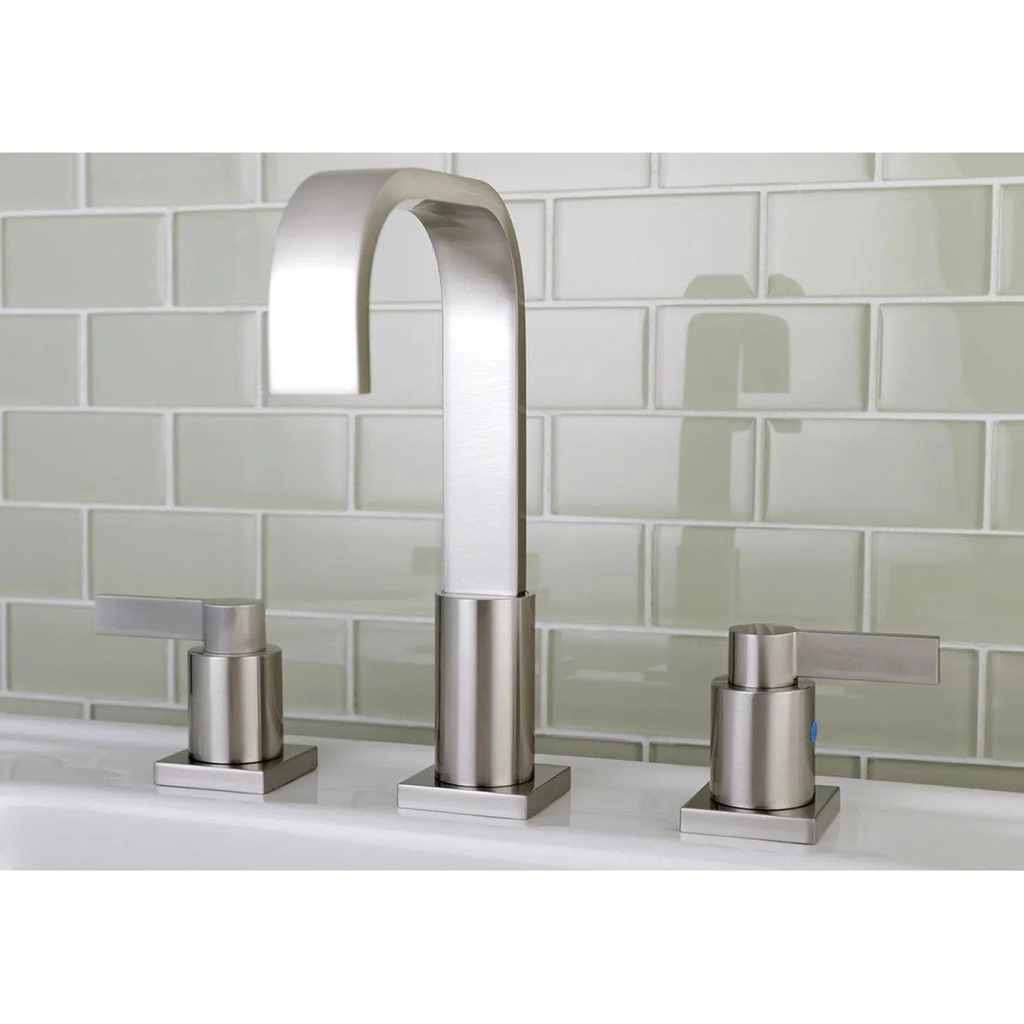 Kingston Brass NuvoFusion Fauceture Widespread Bathroom Faucet