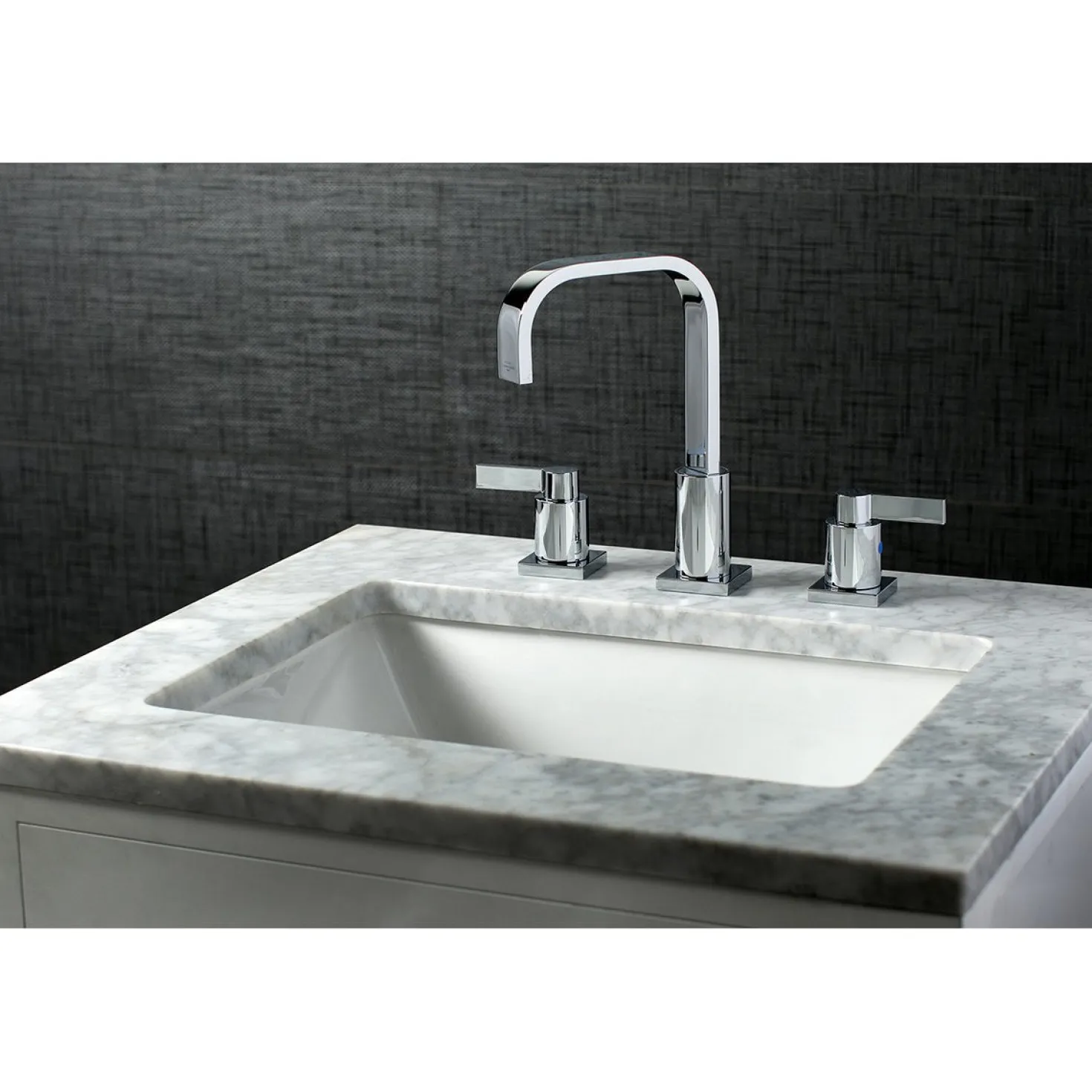 Kingston Brass NuvoFusion Fauceture Widespread Bathroom Faucet